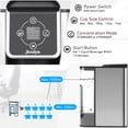 thumbnail image 5 of Jesslyn 3 in 1 Single Serve Coffee Maker: Coffee Machine Compatible with K Cup Capsules & Grounds, Instant Coffee Pot, Tea Maker Brewer - Removable 50 oz Water Reservoir, 120V 1150W, Black, 5 of 13