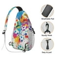 thumbnail image 5 of Teen Sports Sling Bag Shoulder Backpack with Softball Print, Mesh Sides Perfect Gift for Boys, Young Players, 5 of 5