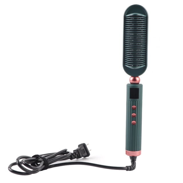 Cepillo eléctrico profesional para el cabello, alisador iónico, herramienta de peinado para salón en casa.