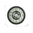 thumbnail image 4 of Clocks - 30" Round - Gear Mechanism - Large Oversized - Wall Clock - Brown, 4 of 5