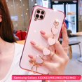 thumbnail image 2 of Para Samsung Galaxy A11 A12 A22 4G A22 5g A32 A52 A72 M22 M62 Funda Blanda Chapada De Lujo Con Cadena De Amor Anti Caída Protectora Para Teléfono Móvil, 2 of 4