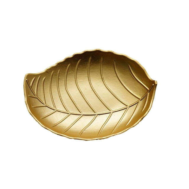 Bandeja de Madera Con Forma de Hoja para Refrescos Sunnimix Estilo A 24 cm x 18 cm