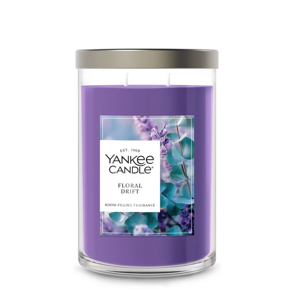 Yankee Candle Floral Drift Large Tumbler Scented Candles, 20 oz