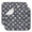 Pioneer Flower Floral, variant on Pioneer Flower Floral Print Pattern Kitchen Dish Drying Mat 1 Pack, Ultra Absorbent Microfiber Drainer Mat, 16"x18"