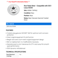 thumbnail image 2 of Rear Brake Rotor - Compatible with 2021 ES250, 2 of 2