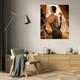 thumbnail image 3 of Trish Biddle 28x36 Gallery Wrapped Canvas Wall Art Titled - Jazz Samba, 3 of 4