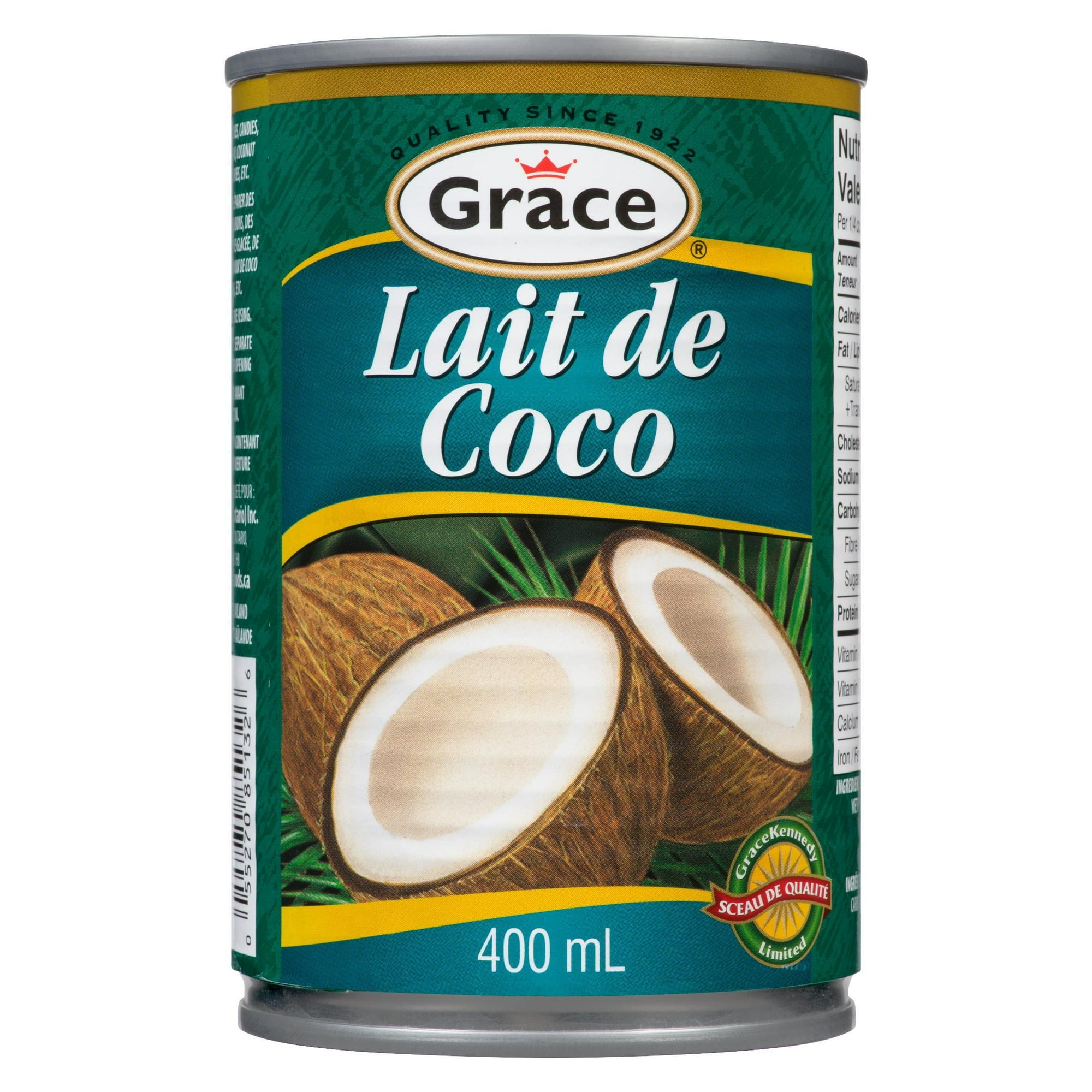 Grace Coconut Milk, 400ml Can, Grace Coconut Milk, 400ml Can