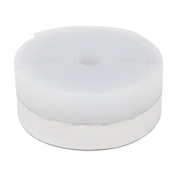 Self-adhesive silicone rubber sealing strip for doors and windows, 35 mm x 5 m, transparent