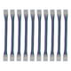 thumbnail image 2 of Kit de conector de luz de tira LED, 10 piezas de luz de tira LED Kit de adaptador de conector de tira LED Accesorios de tira LED Rendimiento sólido, 2 of 8