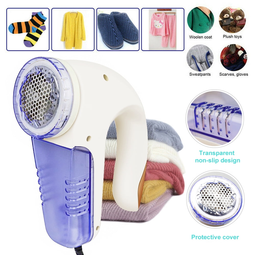 Fabrics Sweater Clothes Electric Lint Pill Fluff Remover Fuzz Shaver Household 