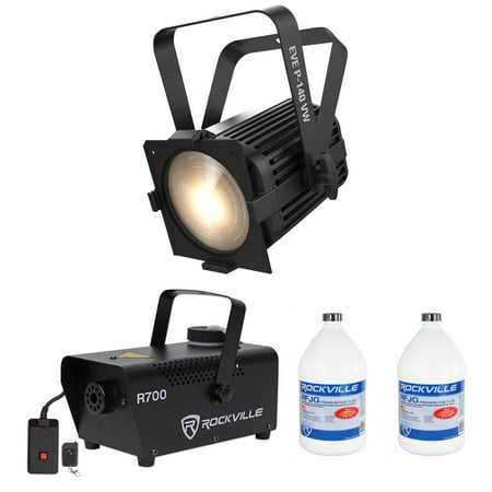 Chauvet DJ EVE P-140 VW DMX D-Fi Cool/Warm Wash Stage Par Light+Fogger+Fluid