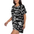 thumbnail image 2 of Xecao Pasta Bacon print Swimsuit for women, Summer-ready, sporty style.Quick-dry fabric. Many sizes & colors., 2 of 9