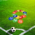 thumbnail image 1 of 15x marcadores de puntos de suelo numerados, almohadilla de marca de entrenamiento, marcadores de disco planos antideslizantes para cancha de campo de, 1 of 8