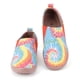 thumbnail image 2 of Zapatos Informales para Mujer Mocasines Pintados Con Arte Cómodos Viajes Al Aire Libre, 2 of 9