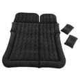 thumbnail image 1 of 2-in-1 Inflatable Travel Mattress for Car SUV, PVC Flocking Soft Sleeping Cushion, Portable Multifunction Rest Pad with Compact Storage Bag, 1 of 7