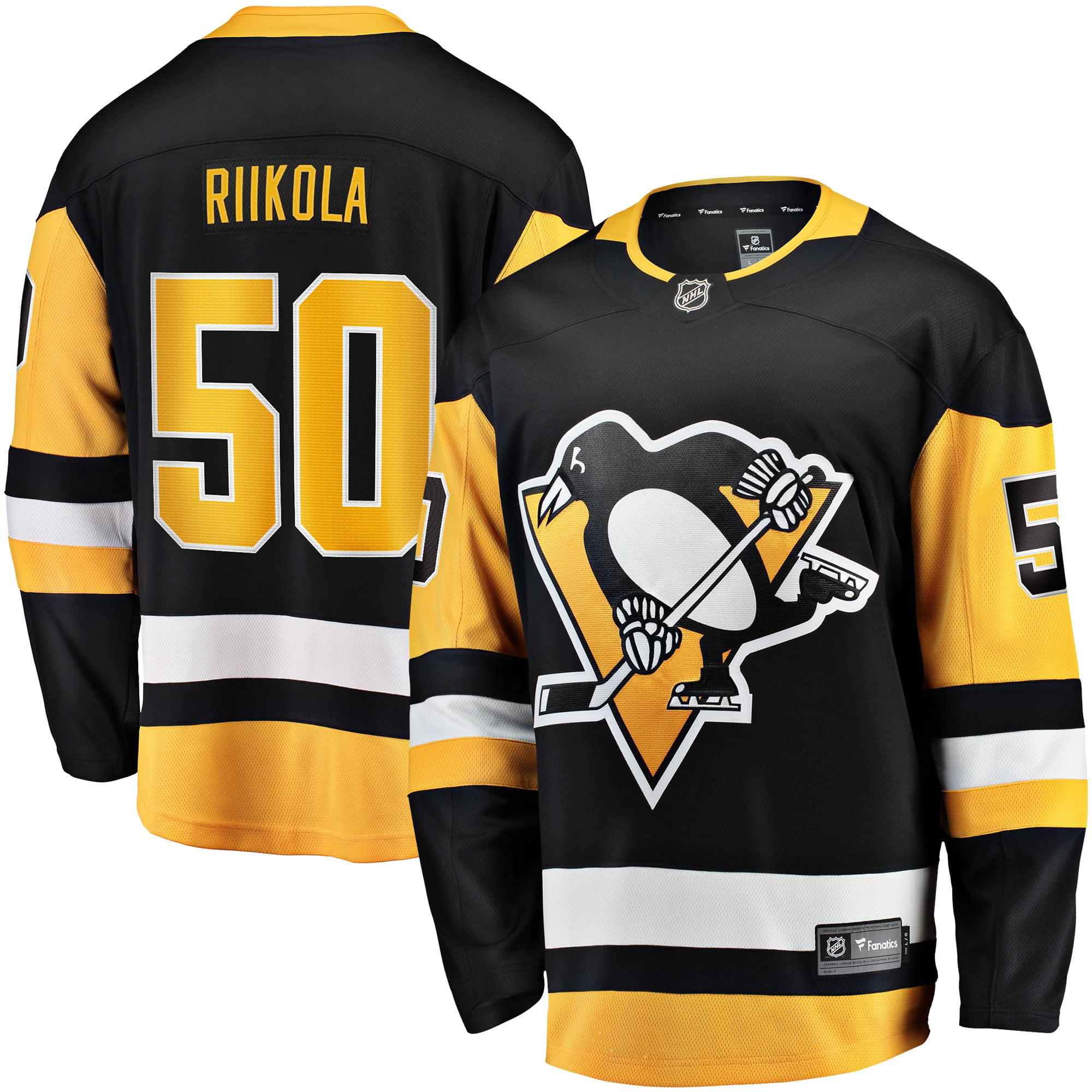 PITTSBURGH PENGUINS White Gold NEW Reebok Pro Light Weight Practice Jersey Large