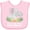 AD-Pink, variant on Inktastic I'll Never Forget That My Papa Loves Me with Cute Elephants Boys or Girls Baby Bib
