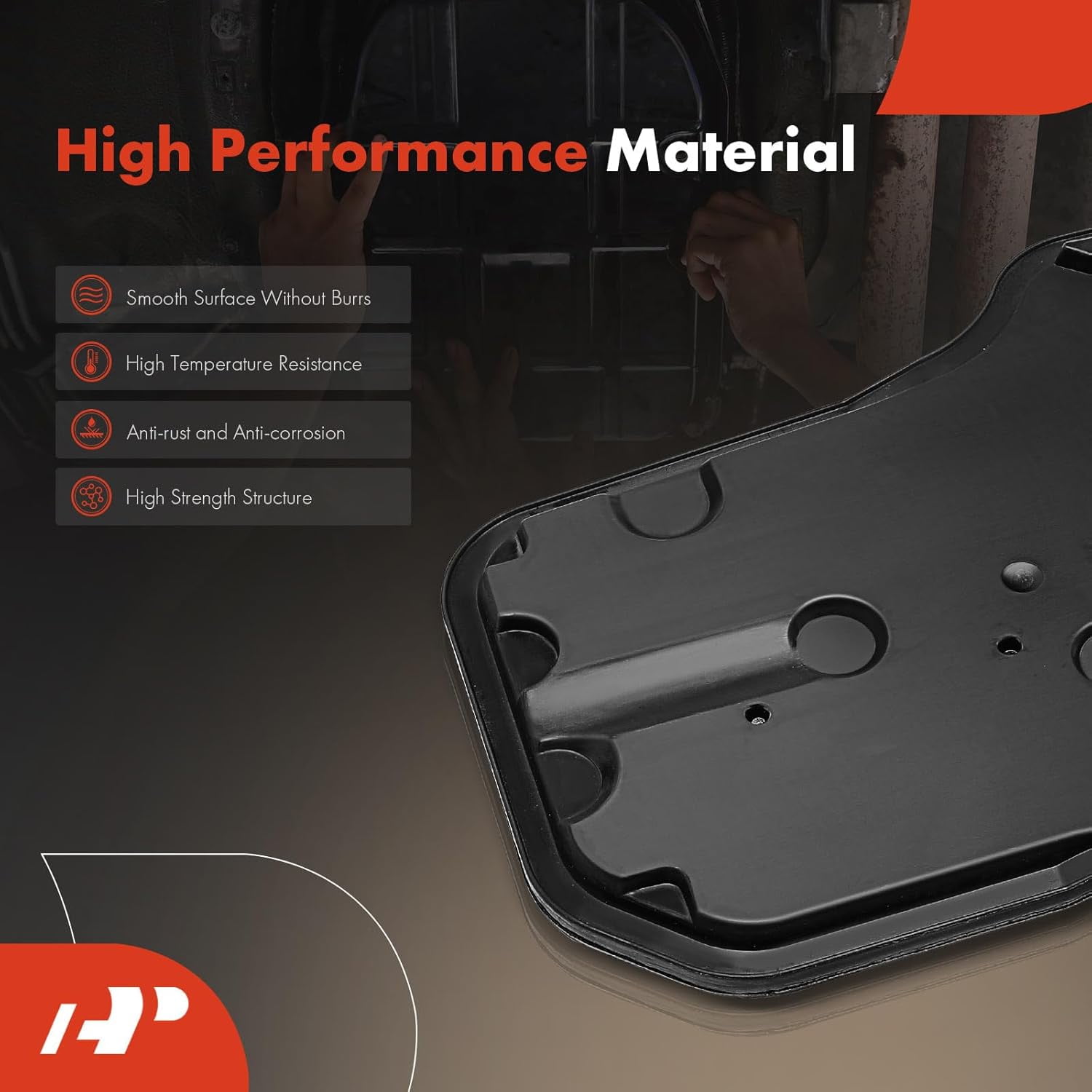 A-Premium Automatic Transmission Fluid Filter with Pan Gasket Compatible with Honda Civic 2014-2020, Fit 2015-2019, HR-V HRV 2016-2020, Replaces 25450P4V013, 254205T0003