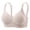 🔥 Gray, variant on YYV Everyday Bras Plus sizw Push up Lingerie for Women Comfortable Cotton Bras for Women Wirefree Thin Front-Zip Quick-Dry Sports Bra Wireless Breathable Hollow Back Removable Pads Secure Zipper