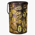 thumbnail image 1 of Leaf projection Solar hollow light Iron pattern projection light, 1 of 5