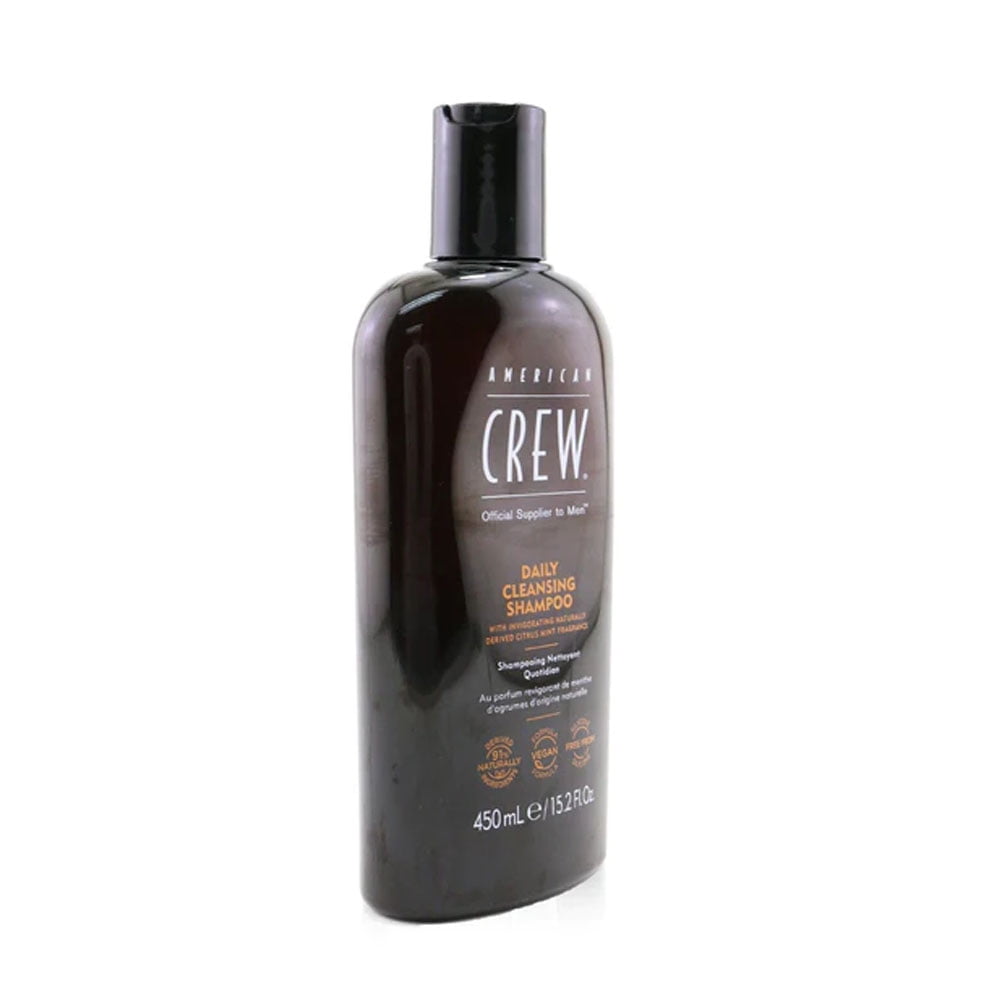 Crew Men Daily Cleansing Shampoo (For Normal To Oily Hair And Scalp) 450ml/15.2oz - Walmart.com
