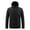 Black, variant on Sentmoon Women Long Sleeve Tops Cooling Hiking Clothes for Women Solid Color Hooded Neck Breathable Loose Fit Long Sleeve Top with Thumb Holes for Hiking and Workout White XXXXL