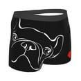 thumbnail image 4 of Haiem French Bulldog Men's Boxer Briefs, Every Day Comfort Stretch Cotton Moisture-Wicking Underwear-X-Large, 4 of 8