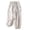 Glisme Light Gray162, variant on Glisme Casual Pants For Women Harem Pants Cropped Trousers With Elastic Waist And Side Pockets Comfortable Loose Fit Relaxed Ankle Pants For Everyday Wear Light Gray Trousers Regular Fit