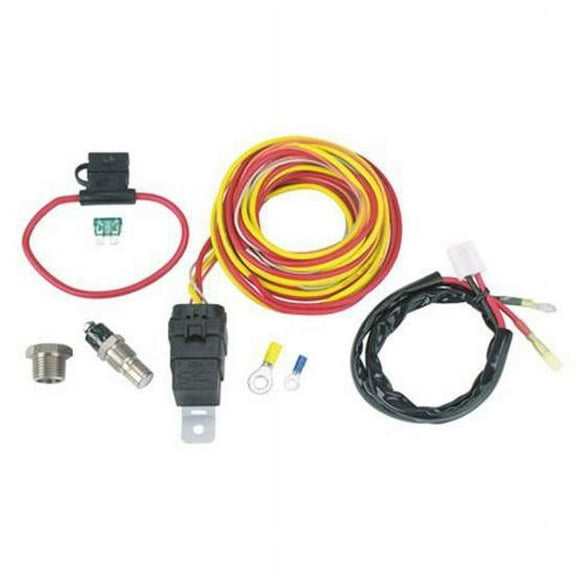SPAL 185FH Cooling Fan Relay Kit, On at 185/ Off at 165 Degrees