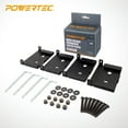 thumbnail image 6 of POWERTEC 4PK Quick-Release Workbench Caster Plates (71132), 6 of 8