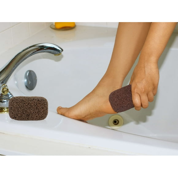 Hartfelt Magic Pumice Stone for Feet Callus Removal | Easy to Use Foot Scrubbing Stone for Removing Dead Skin from Heels, Toes, and Feet | Chemical-Free Foot Exfoliator - Pedicure Essential