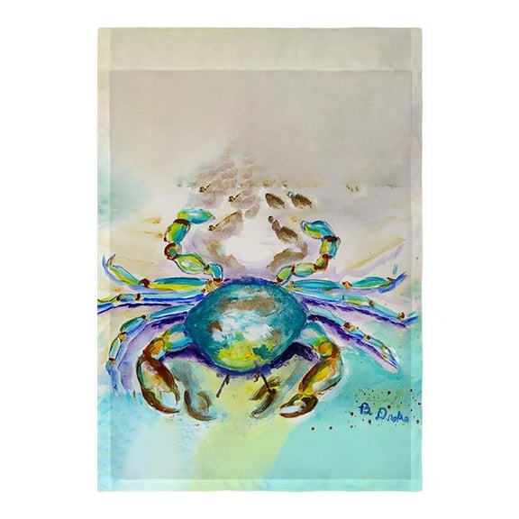 Betsy Drake FL1145 12.5 x 18 in. Alaskan Crab Flag