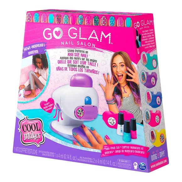 Set de Juego Spin Master Cool Maker Go Blam Nail Salón Manicura y Pedicura