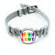 thumbnail image 1 of Pulsera pulsera pulsera de cristal amor pulsera ajustable, 1 of 2