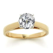 1 Carat Round Diamond Solitaire