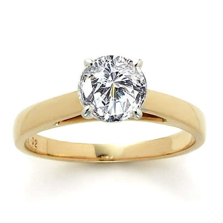 1 Carat Round Diamond Solitaire