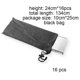 thumbnail image 5 of Camping Stove Windscreen 16 Plates Folding Outdoor Stove Windshield Camp Stove Wind Screen Aluminium Alloy Windshield for Butane Burner Grill Wind Blocker Shield, 5 of 5