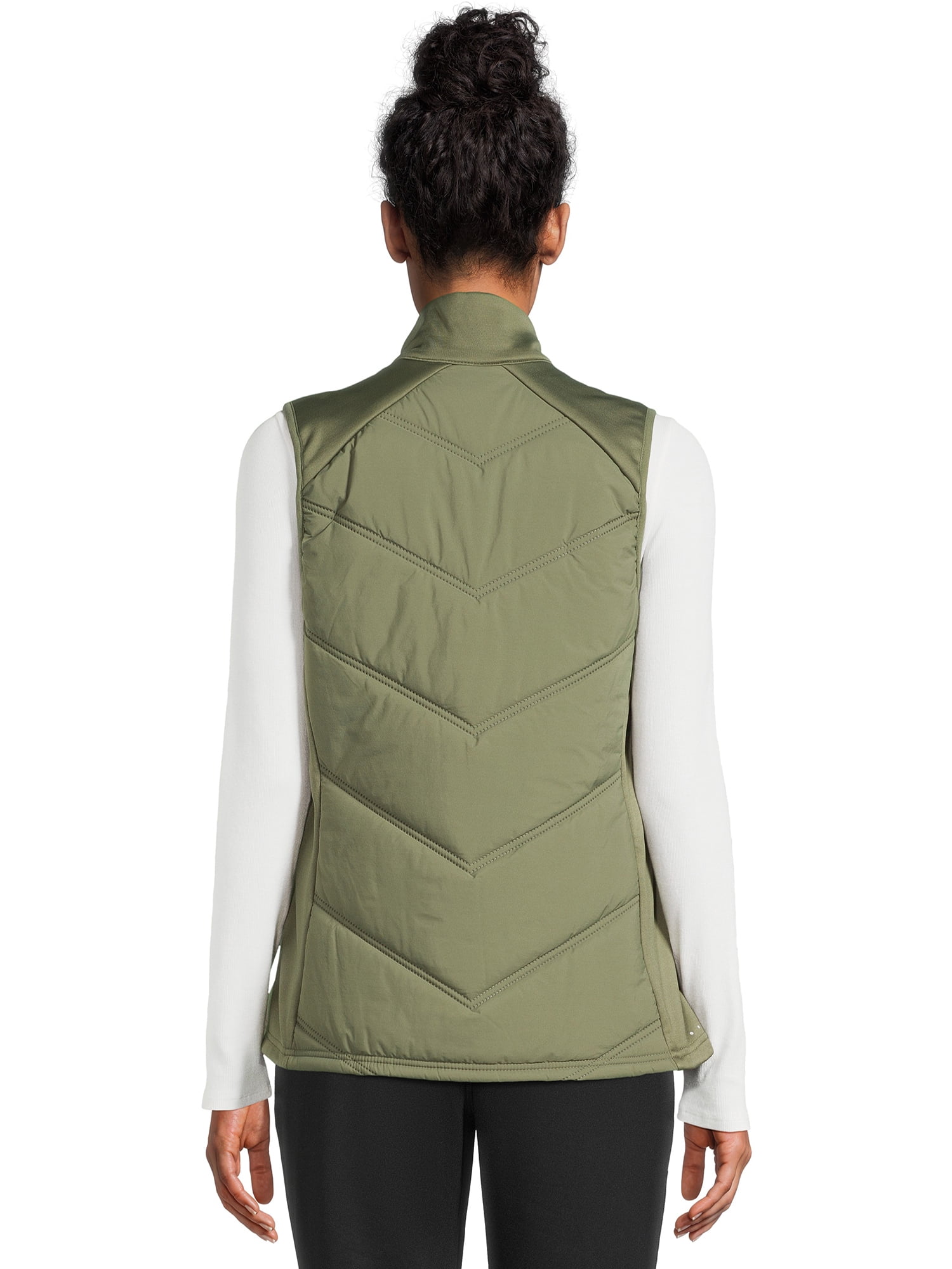 Avia Women’s Quilted Vest with Pockets, Sizes XS-XXXL