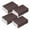 brown#31, variant on 4-Pack Carborundum Cleaning Sponges for Pots & Pans - Emery Scouring Pads, Non-Scratch Kitchen Tool