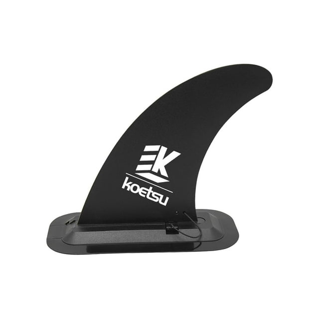 Surfboard Fin Center Fin Quick Release Surfing Tail Rudder Black Stand up Paddle 9 Inch