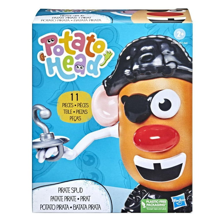 Mr. Potato Head Pirate Spud Action Figure, 11 Parts, Creative Toy