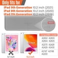 thumbnail image 2 of Junayo Case for iPad 7th/8th/9th Gen 10.2 inch Strong Magnetic Auto Sleep Shockproof Case with Multi-Angles Stand Pen Holder Card Slot, 2 of 7