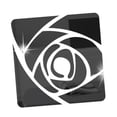 thumbnail image 2 of Pegatina de pared de espejo acrílico con diseño de rosas, impermeable, con diseño floral, para escalera Negro 20x20cm, 2 of 9