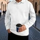 thumbnail image 1 of pstuiky Camisas de invierno de manga larga para hombre, Cárdigan informal de color liso con botones y mangas largas para hombre camisetas de hombre xl, 1 of 3