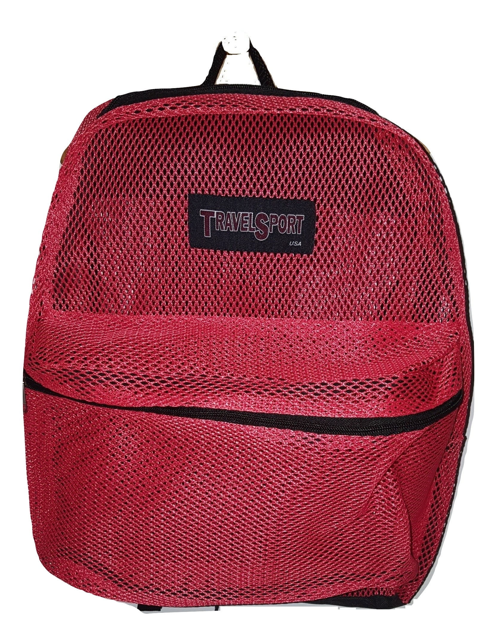 Travel Sport Transparent See Through Mesh Backpack School Bag by Travel Sport