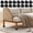 Black, variant on Tcwhniev 16Pcs Furniture Riser Heavy Duty Stackable Bed Riser Adjustable Table Leg Extender Versatile Bed Lifter with Non Slip Rubber Base for Table Desk Couch Chair Sofa Cabinet Bed