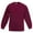 Burgundy, variant on Fruit Of The Loom Kids Big Girls Classic 80/20 Set-In Sweatshirt