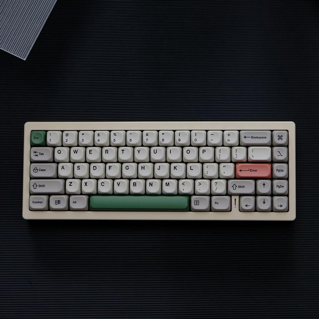 139 Key MOA Retro Keycap Set Retro 9009 Theme for Mechanical Keyboard Keycaps