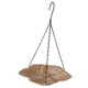 thumbnail image 5 of Comedero para pájaros colgante perfecl decoración de jardín Baño de aves Metal resistente Dorado, 5 of 8
