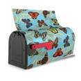thumbnail image 4 of Xecao Multicolored Butterflies for Mailbox Cover with Magnetic Strips, Waterproof and Sunscreen, Adds a Decorative Touch to Your Garden Yard., 4 of 9